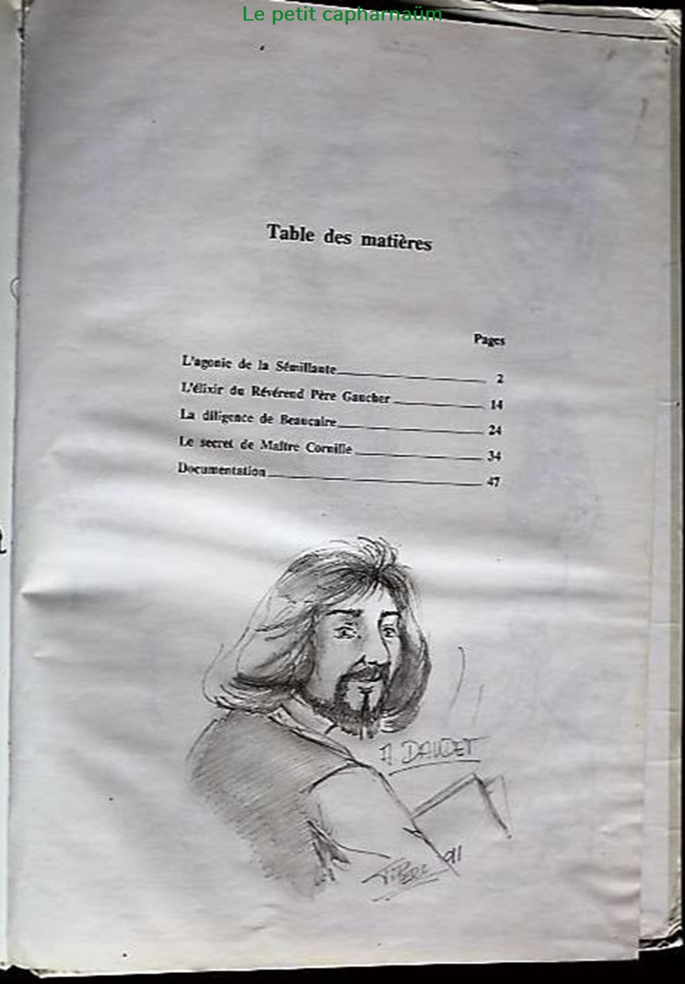 Alphonse Daudet - Lettres de mon moulin - Tome 2 - EO 1989 Dédicacée 3 livres bd revues bandes dessinees alphonse daudet lettres de mon moulin tome 2 eo 1989 dedicacee