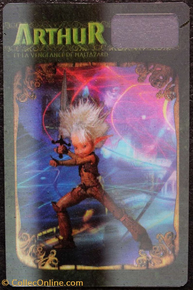 Arthur et la vengeance de Maltazard - Nestlé 2008 - Arthur jeux jouets jeu carte collectionner arthur et la vengeance de maltazard nestle 2008 arthur