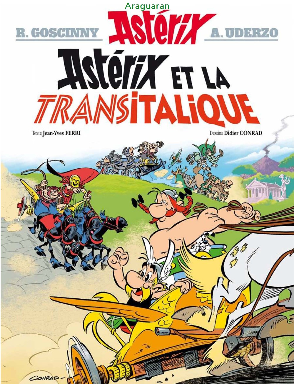 Album - Astérix - 37 - Astérix et la transitalique livres bd revues bandes dessinees album asterix 37 asterix et la transitalique