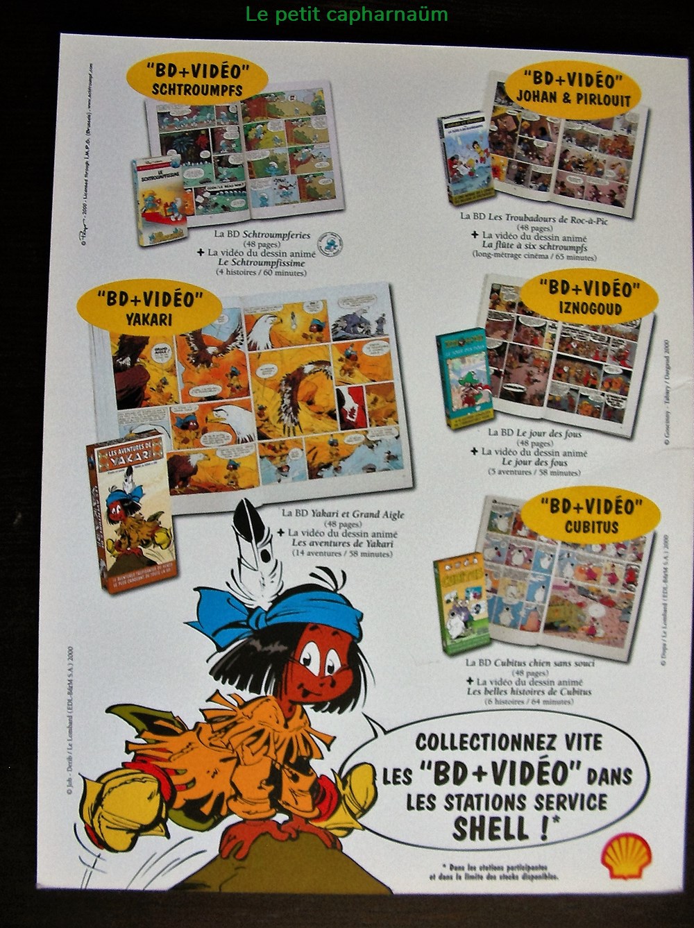 Cubitus - 11 - Cubitus chien sans souci... - Rééd. Publicitaire Shell 2000 livres bd revues bandes dessinees cubitus 11 cubitus chien sans souci reed publicitaire shell 2000