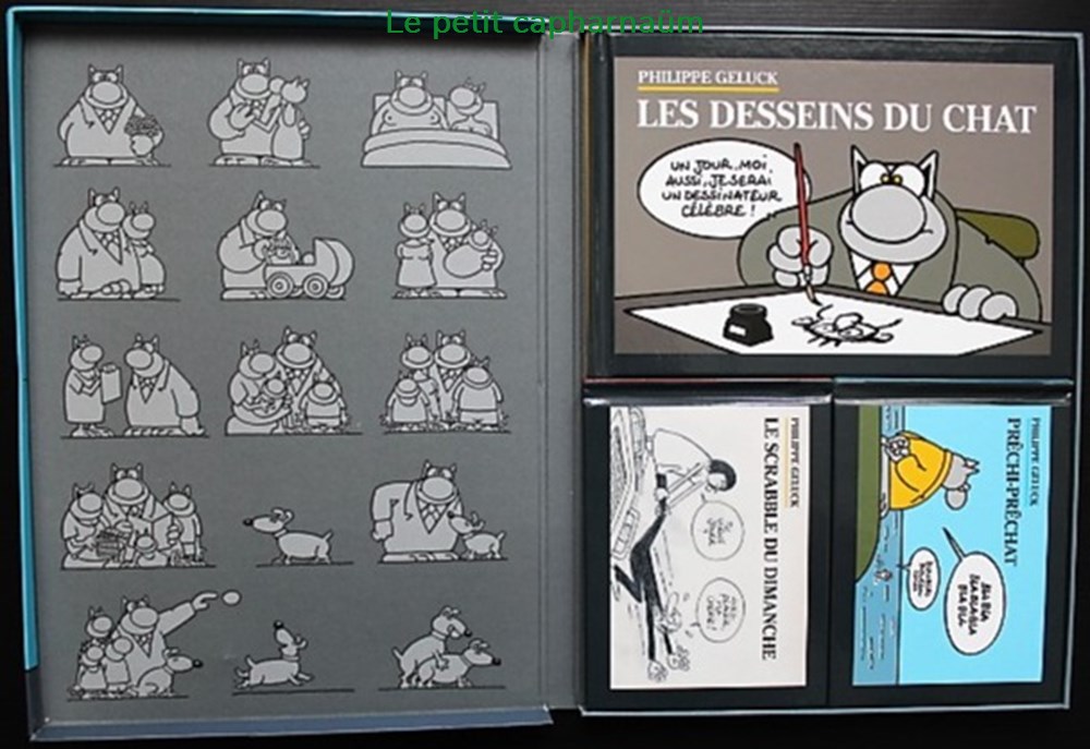 Le chat - 20 - Le chat fait des petits - EO 2015 Coffret 3 livres bd revues bandes dessinees le chat 20 le chat fait des petits eo 2015 coffret