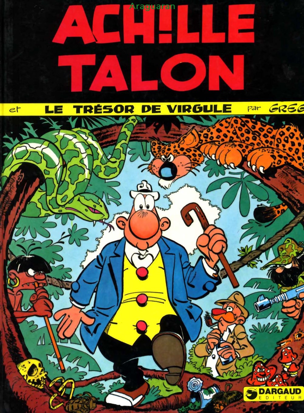Album - Achille Talon - 16 - Achille Talon et le trésor de Virgule livres bd revues bandes dessinees album achille talon 16 achille talon et le tresor de virgule