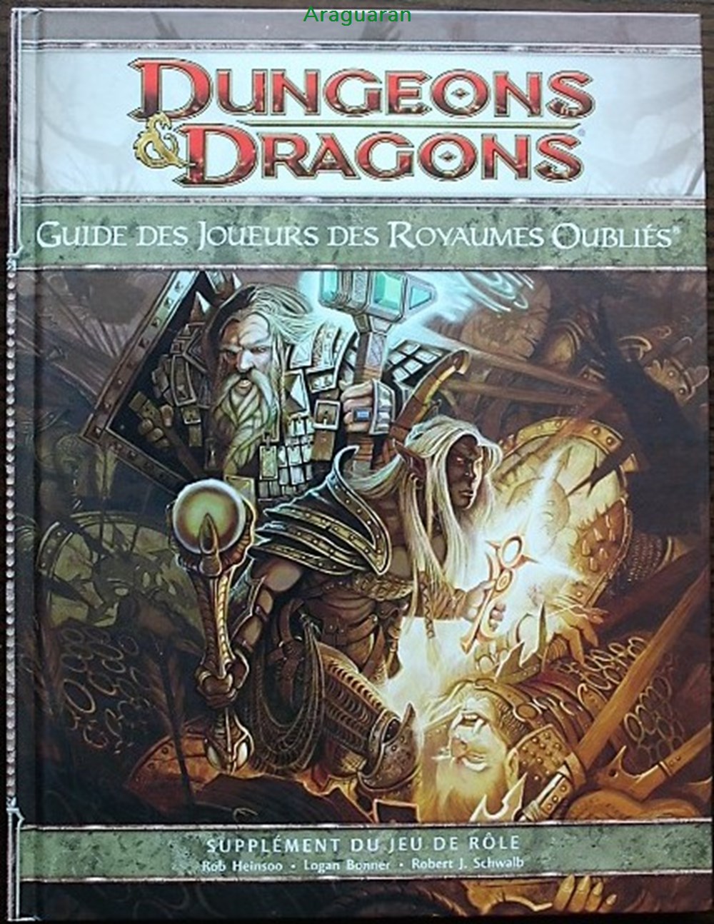 Jeu de rôle - D&D4 - Guide des joueurs des royaumes oubliés jeux societe jouets roles jeu de role d d4 guide des joueurs des royaumes oublies