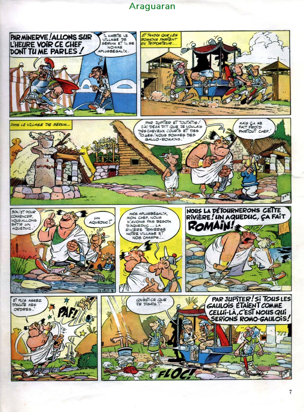 Album - Astérix - 07 - Le combat des chefs 4 livres bd revues bandes dessinees album asterix 07 le combat des chefs