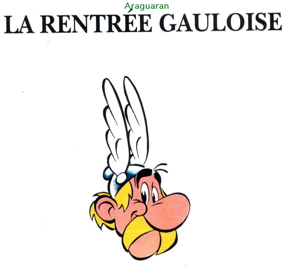 Album - Astérix - 32 - Astérix et la rentrée gauloise 7 livres bd revues bandes dessinees album asterix 32 asterix et la rentree gauloise