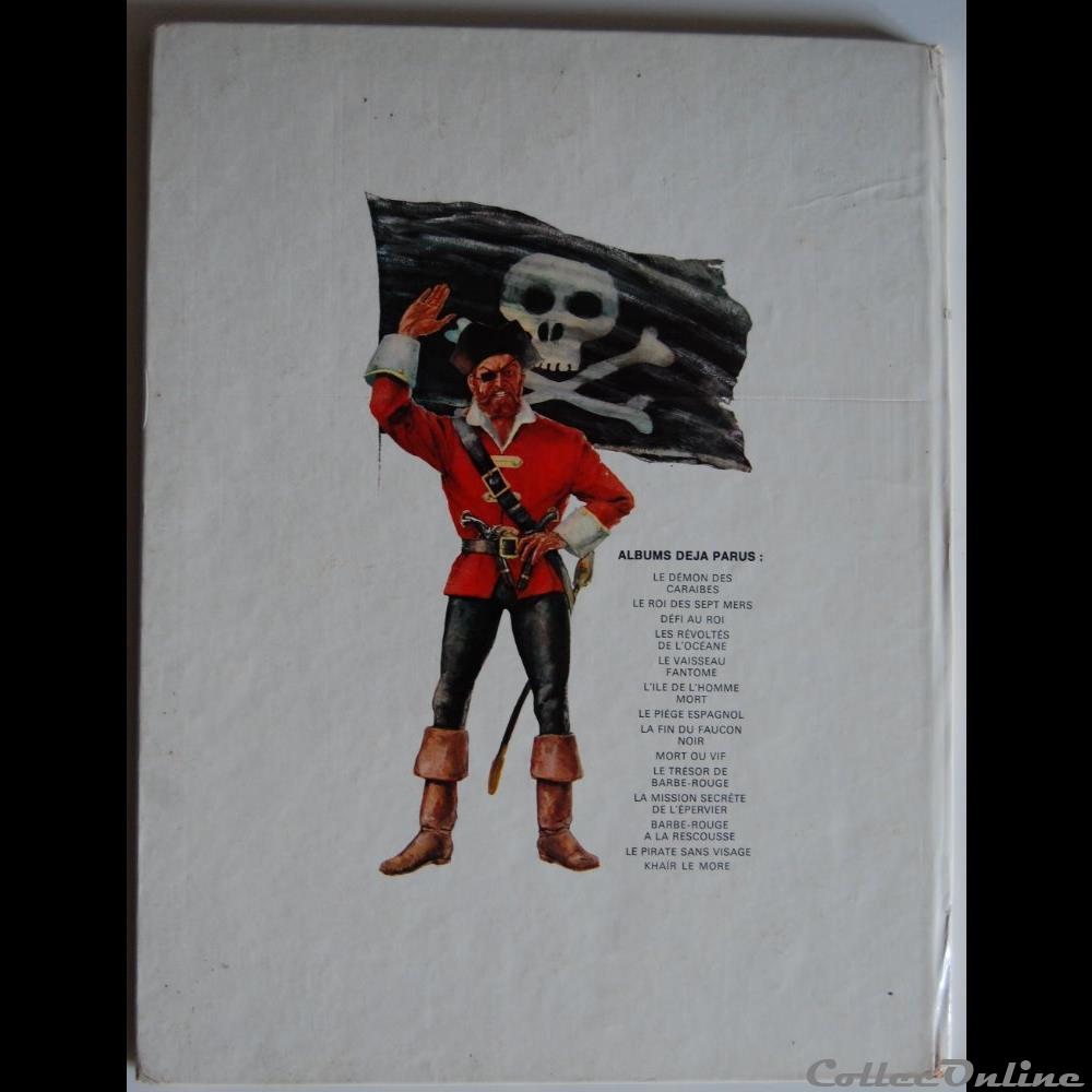 livres bd revues bandes dessinees album barbe rouge 15 khair le more eo 1973