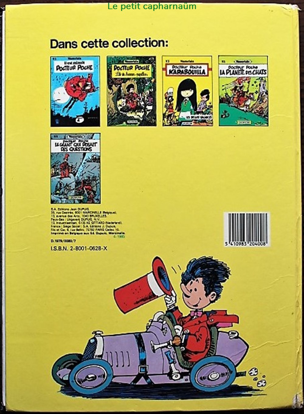 Docteur Poche - 02 - L'île des hommes-papillons - EO 1985 livres bd revues bandes dessinees docteur poche 02 ile des hommes papillons eo 1985