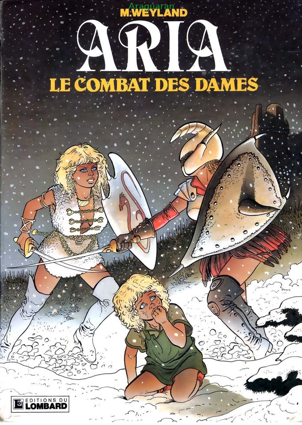 Album - Aria - 09 - Le combat des dames livres bd revues bandes dessinees album aria 09 le combat des dames