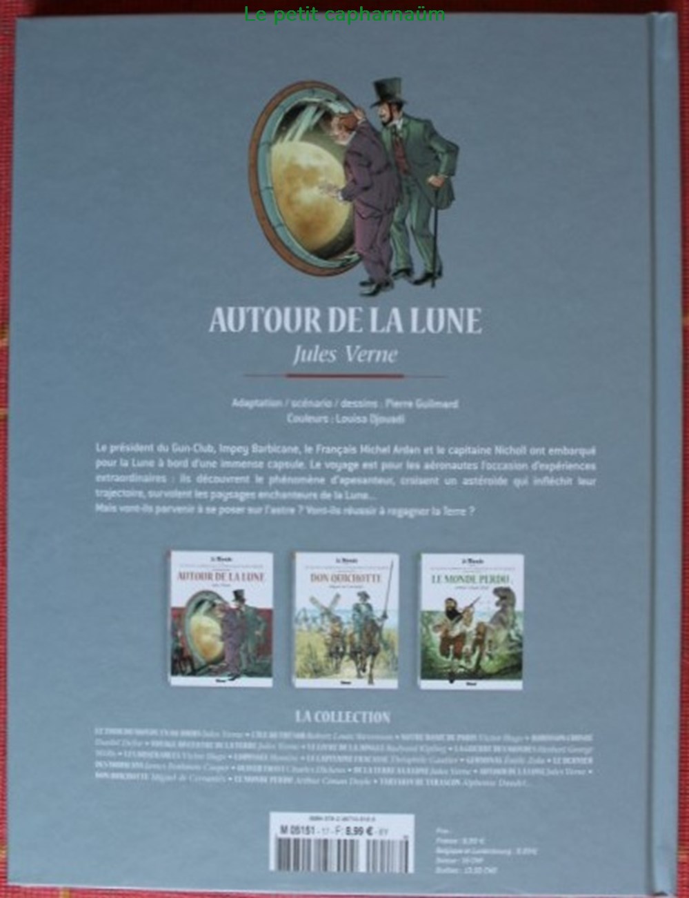 livres revues bandes dessinees les grands classiques de la litterature en bd 17 autour de la lune reed 2017