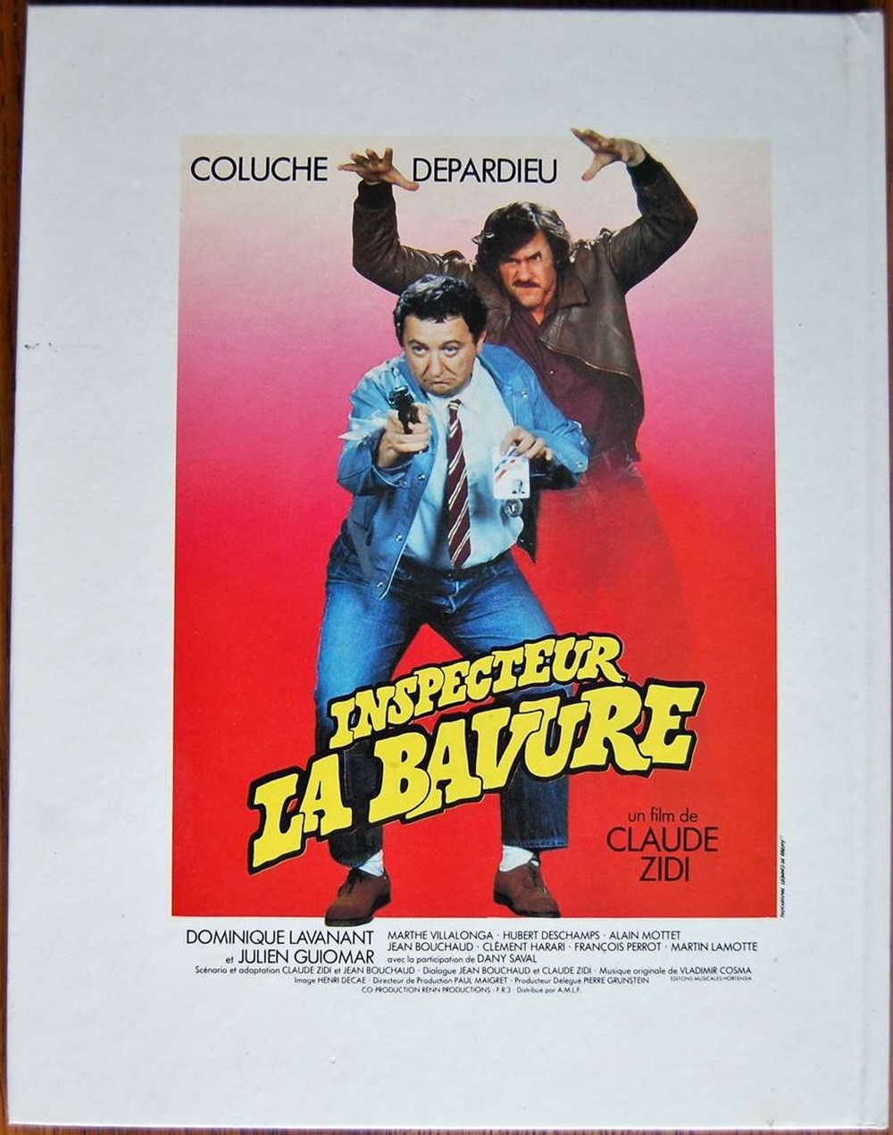 Album - Inspecteur la bavure - EO 1981 livres bd revues bandes dessinees album inspecteur la bavure eo 1981