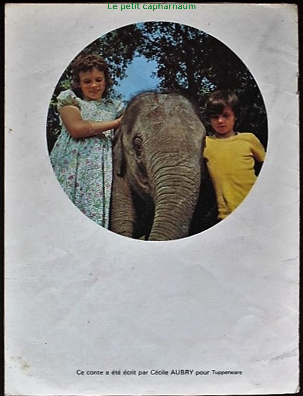 livres bd revues angelique et sylvain edition publicitaire tupperware 1971