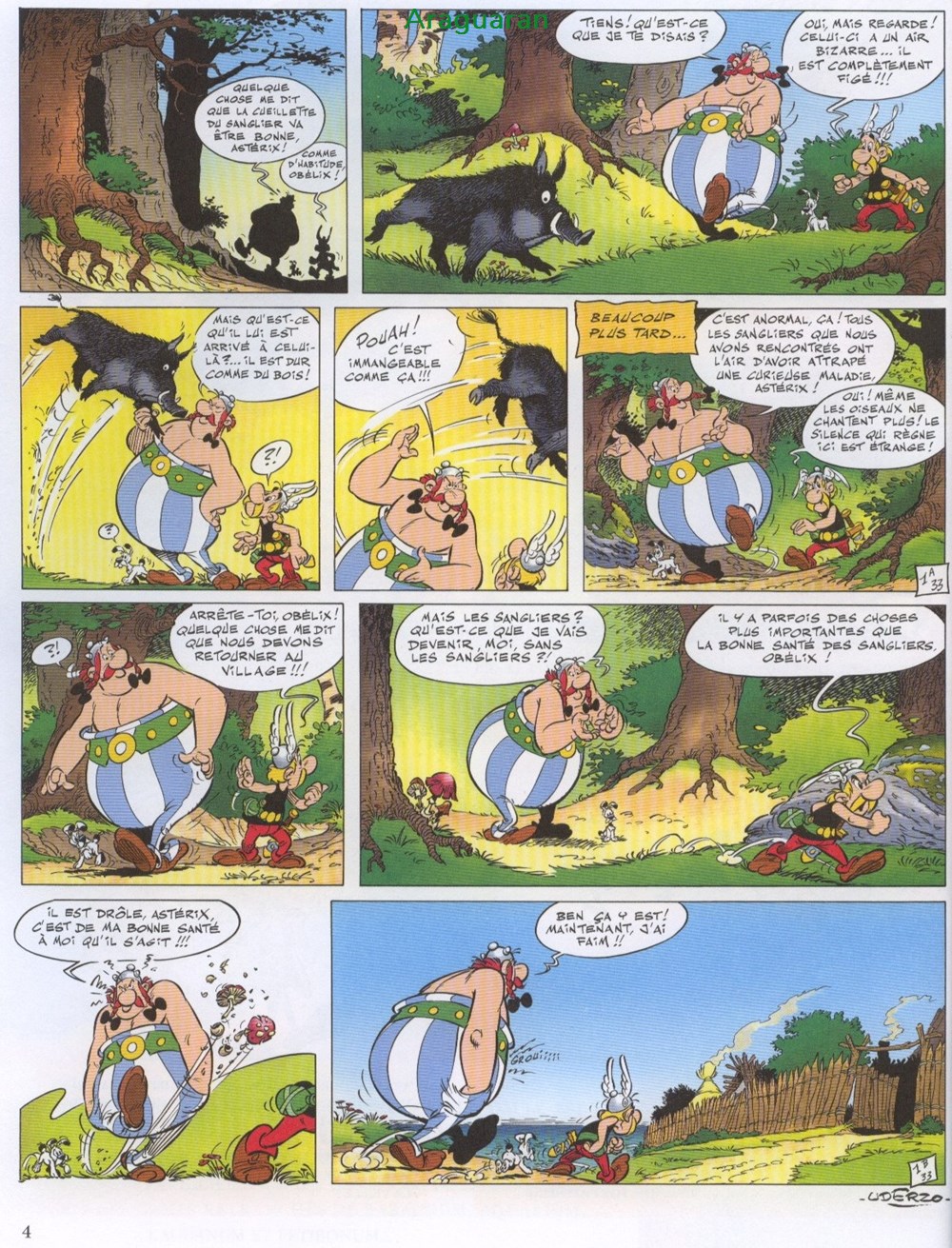 Album - Astérix - 33 - Le ciel lui tombe sur la tête 2 livres bd revues bandes dessinees album asterix 33 le ciel lui tombe sur la tete