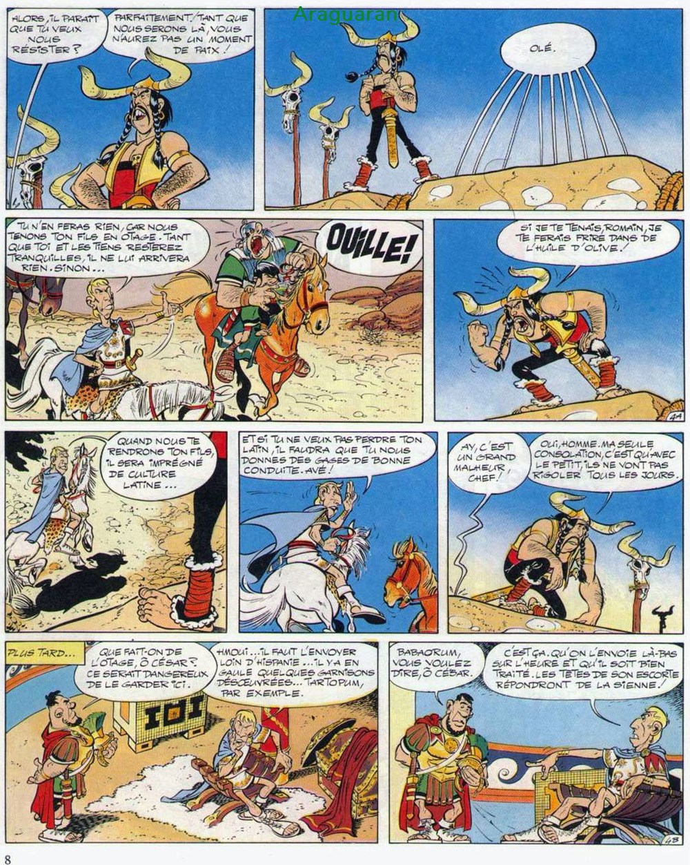 Album - Astérix - 14 - Astérix en Hispanie 5 livres bd revues bandes dessinees album asterix 14 asterix en hispanie