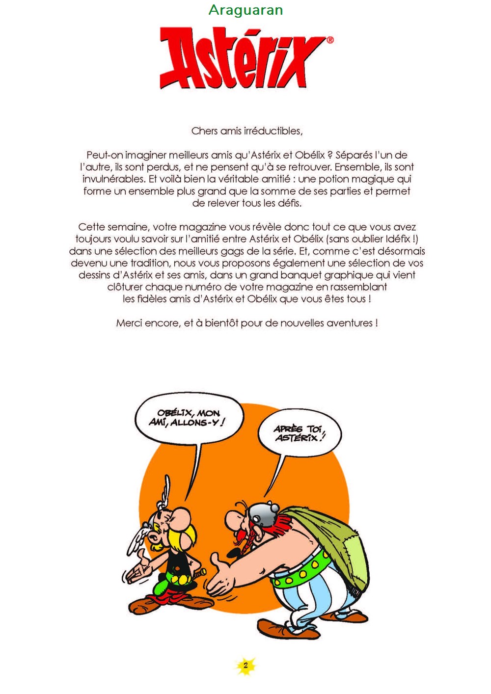 Magazine - Astérix - Irréductibles ! Avec Astérix - 05 2 livres bd revues magazine asterix irreductibles avec asterix 05