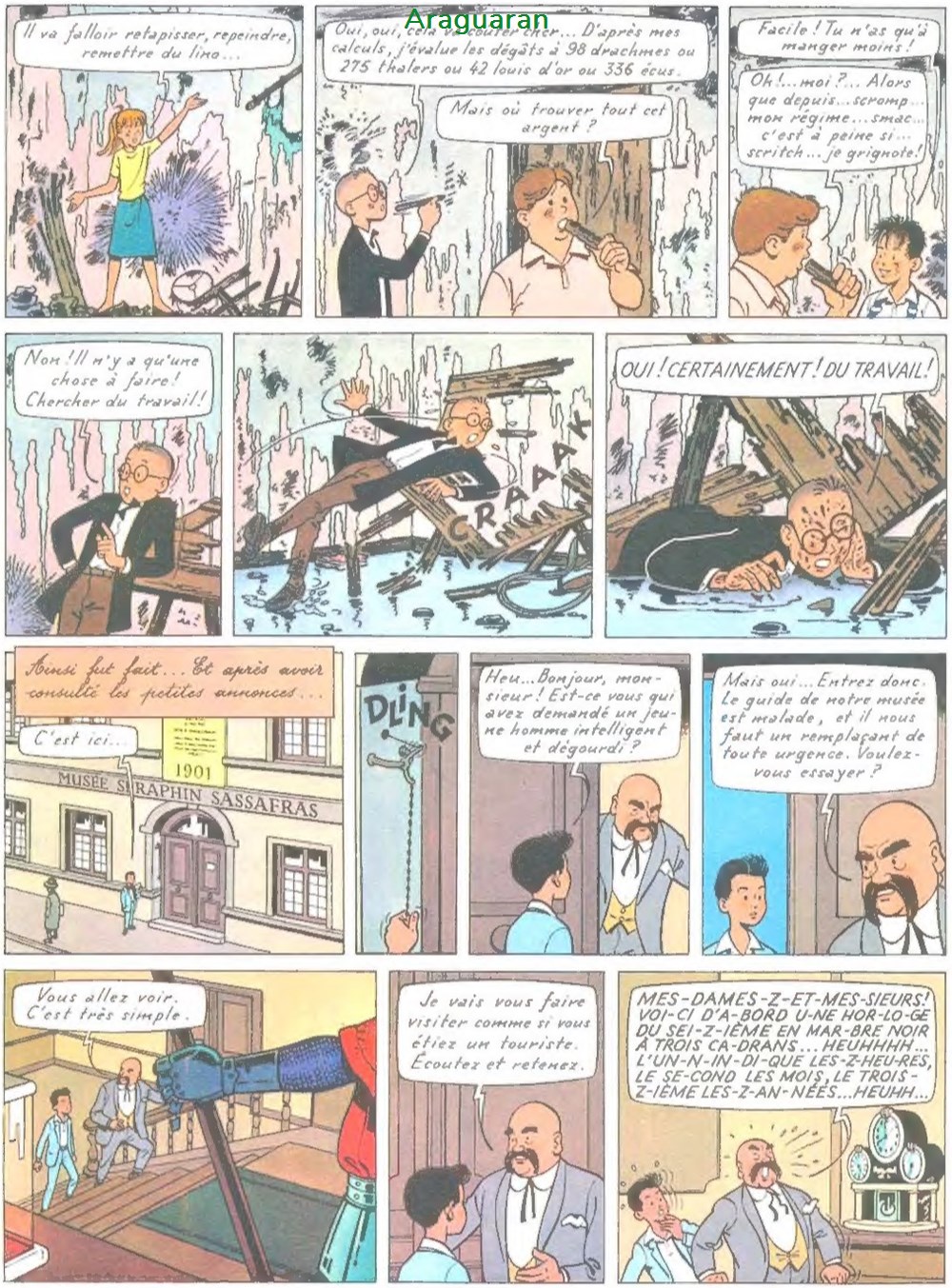 Album - 4 as (Les) - 04 - Les 4 as et le visiteur de minuit 5 livres bd revues bandes dessinees album 4 as les 04 les 4 as et le visiteur de minuit
