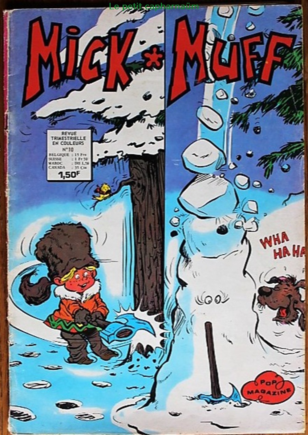 Mick et Muff - 10 - Le sapin livres bd revues mick et muff 10 le sapin
