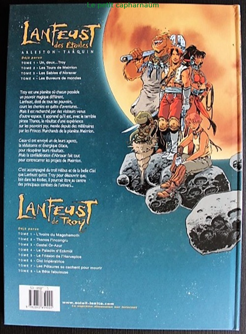 Lanfeust des étoiles - 04 - Les buveurs de mondes - EO 2004 livres bd revues bandes dessinees lanfeust des etoiles 04 les buveurs de mondes eo 2004