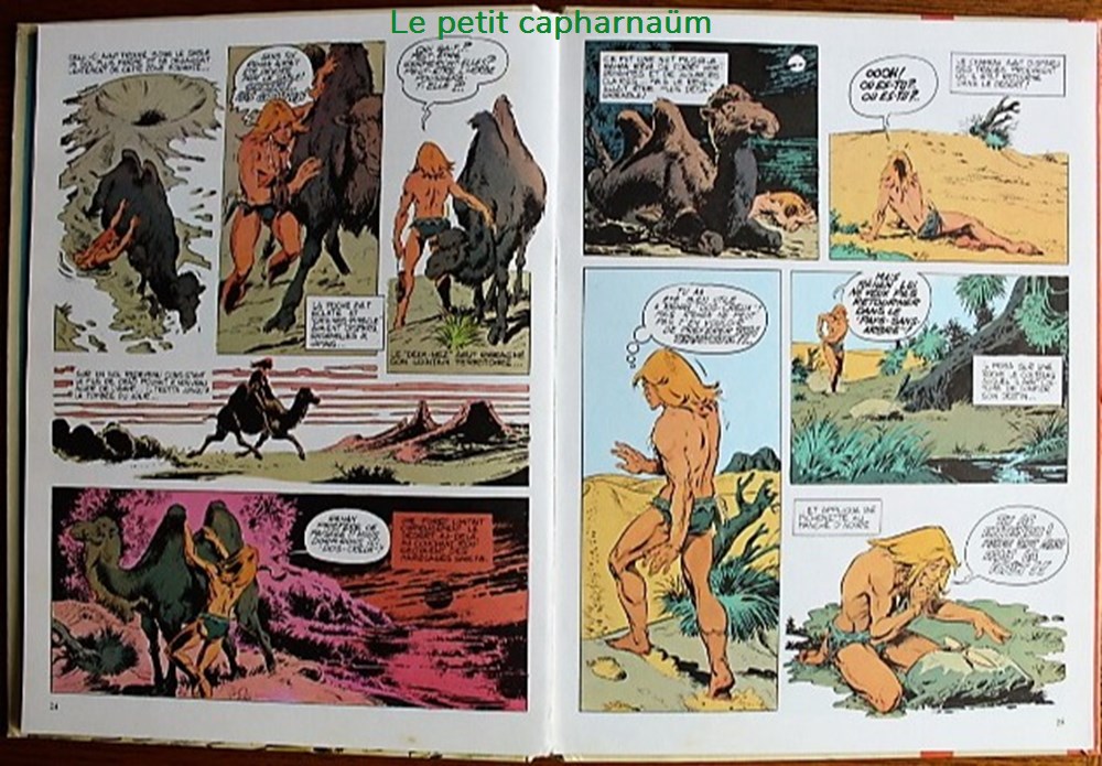 Rahan (4ème série) - 01 - Rahan et le démon des marais - EO 1974 4 livres bd revues bandes dessinees rahan 4eme serie 01 rahan et le demon des marais eo 1974
