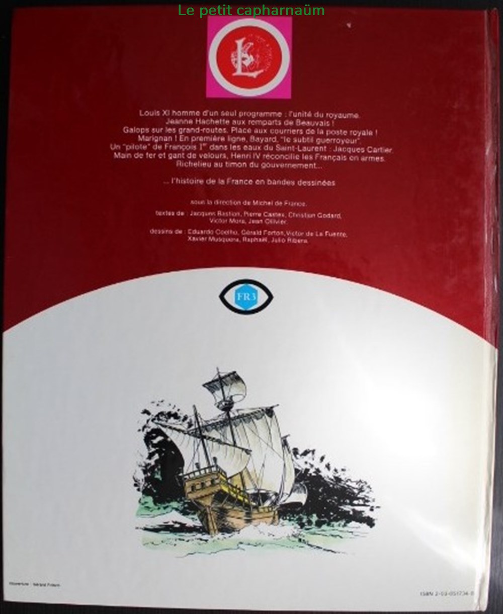 livres revues bandes dessinees histoire de france en bd int 04 de louis xi a louis xiii reed 1977