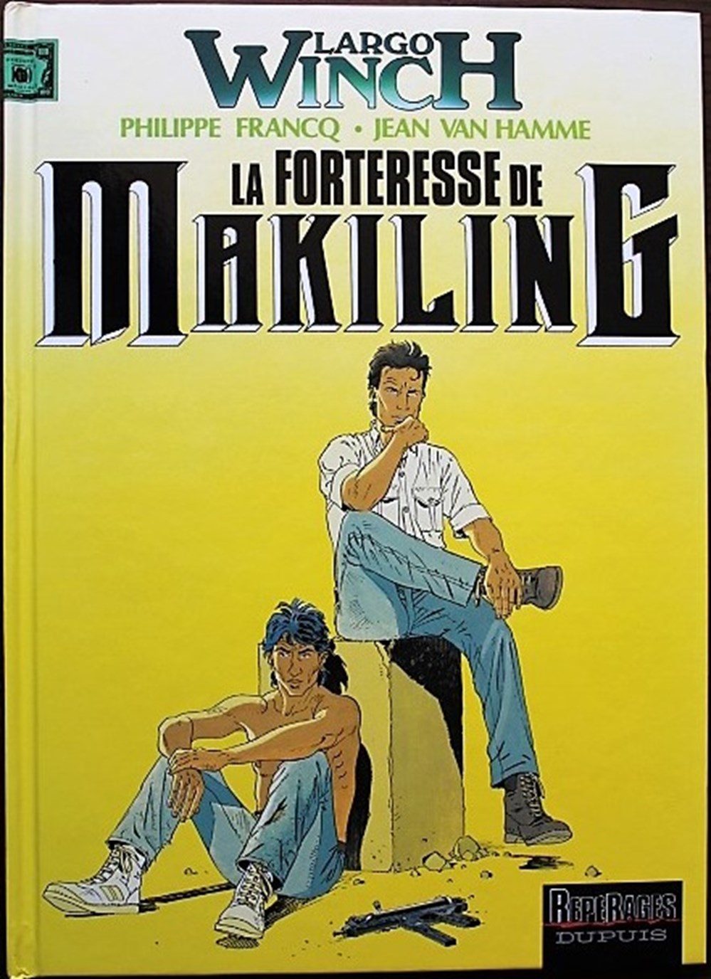 Largo Winch - 07 - La forteresse de Makiling - Rééd. 2001 livres bd revues bandes dessinees largo winch 07 la forteresse de makiling reed 2001