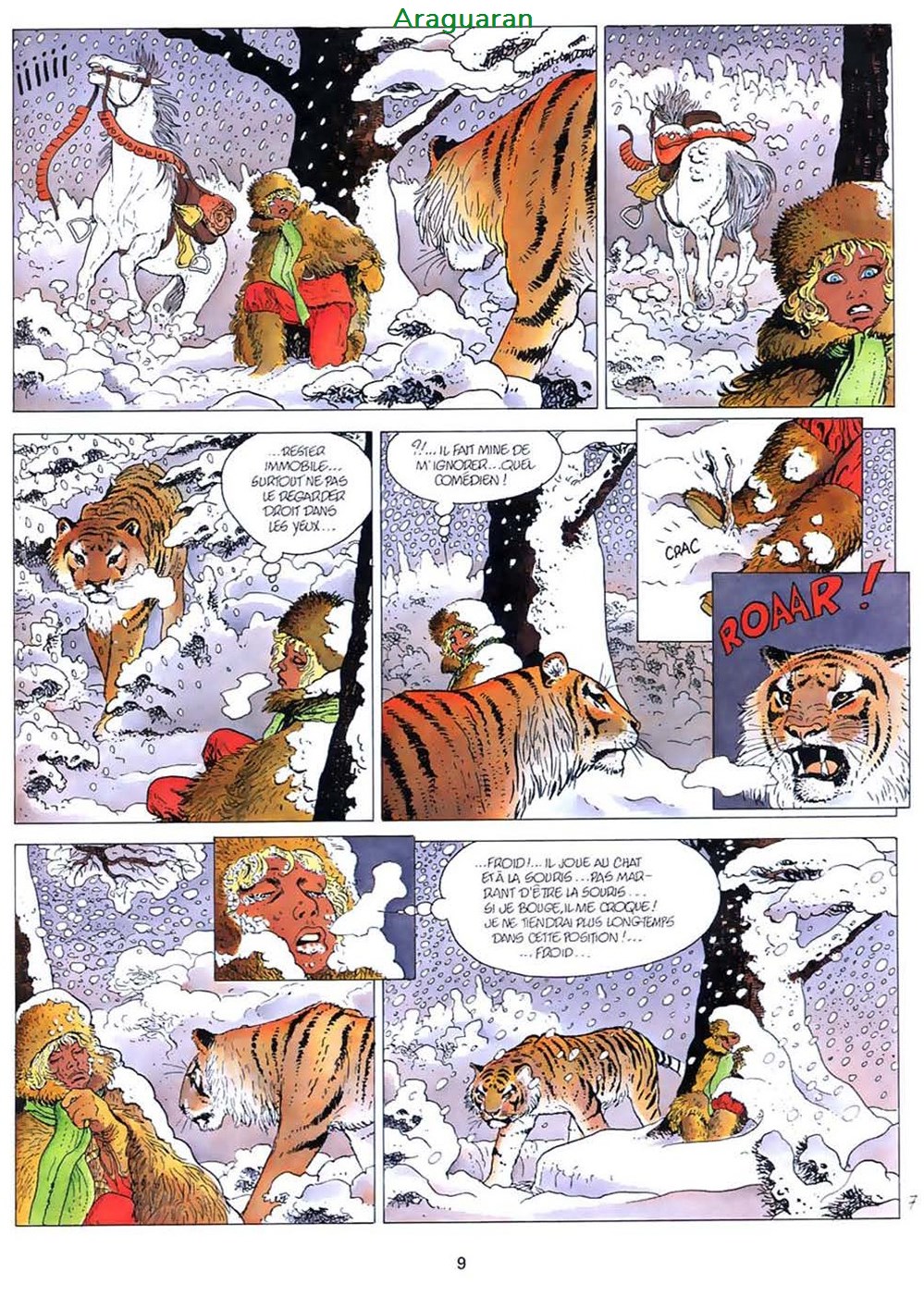 Album - Aria - 09 - Le combat des dames 8 livres bd revues bandes dessinees album aria 09 le combat des dames