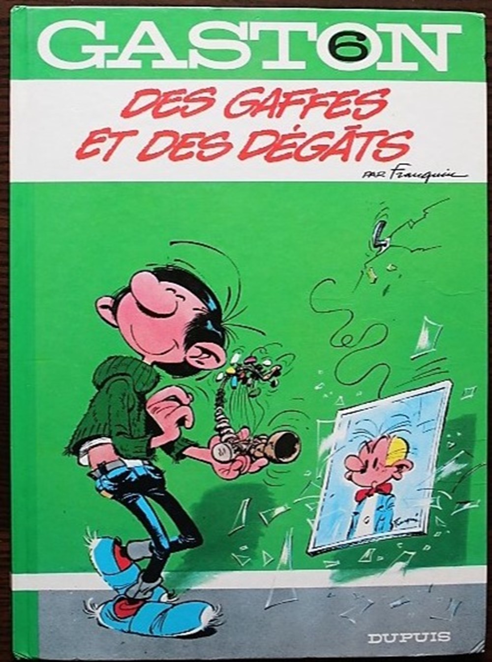 Gaston - 06 - Des gaffes et des dégâts - Rééd. 1981 livres bd revues bandes dessinees gaston 06 des gaffes et des degats reed 1981