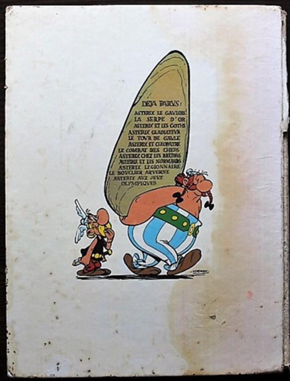 livres bd revues bandes dessinees album asterix 12 asterix aux jeux olympiques eo 1968
