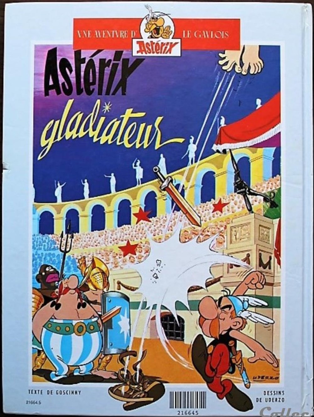 livres bd revues bandes dessinees album double asterix fl 02 asterix et les goths asterix gladiateur