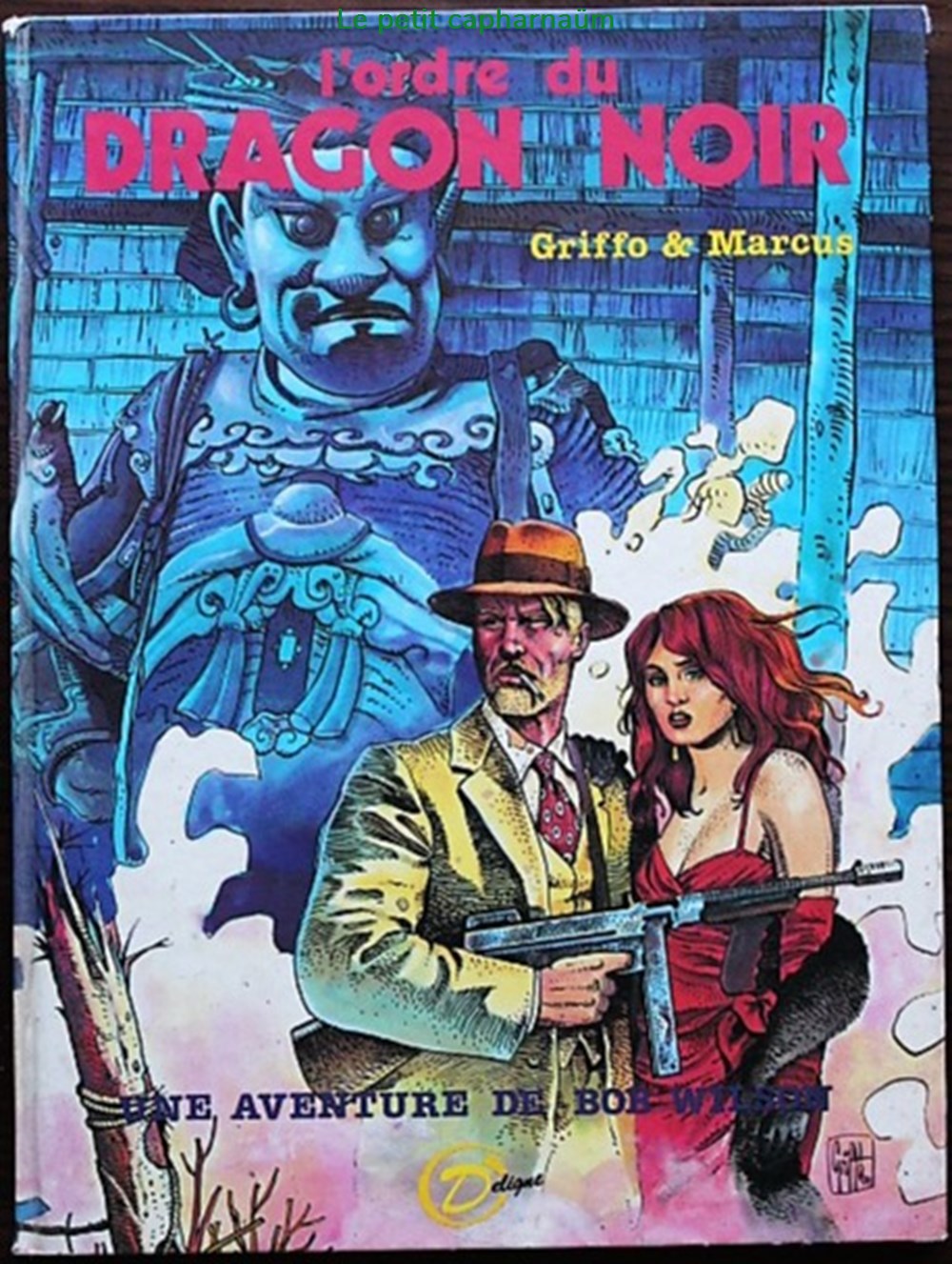 livres bd revues bandes dessinees album bob wilson ordre du dragon noir eo 1984
