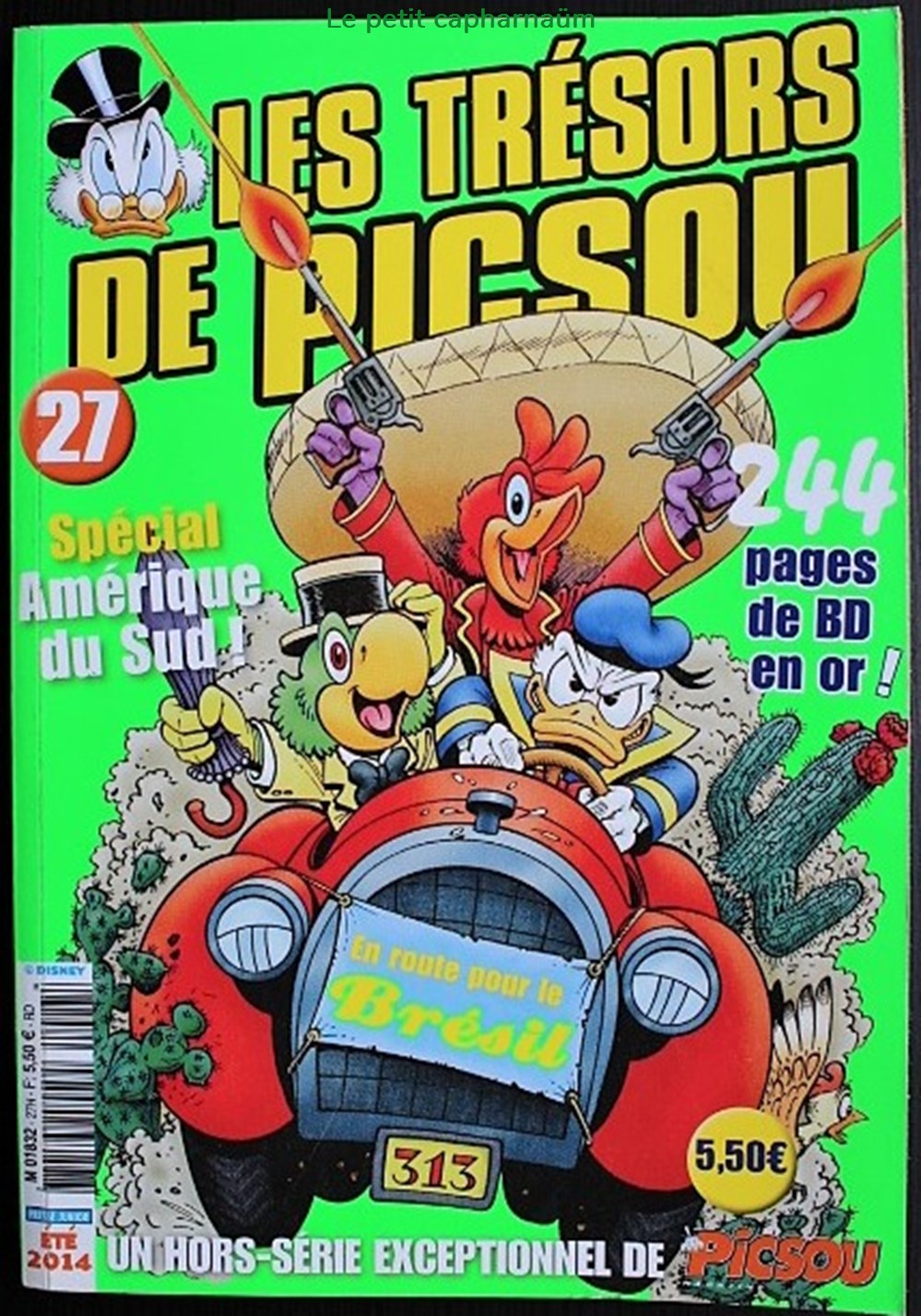 Picsou Magazine - HS N°27 - Les trésors de Picsou, spécial Amérique du Sud livres bd revues picsou magazine hs n 27 les tresors de picsou special amerique du sud