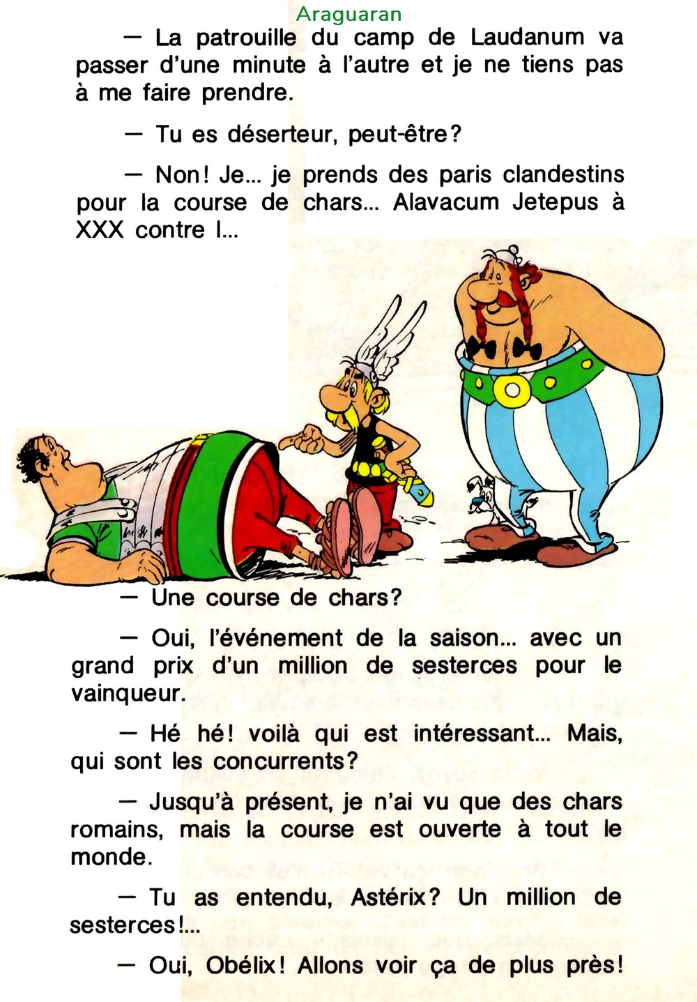 Album Rouge et Or - Astérix - 03 - La course de char 5 livres bd revues bandes dessinees album rouge et or asterix 03 la course de char