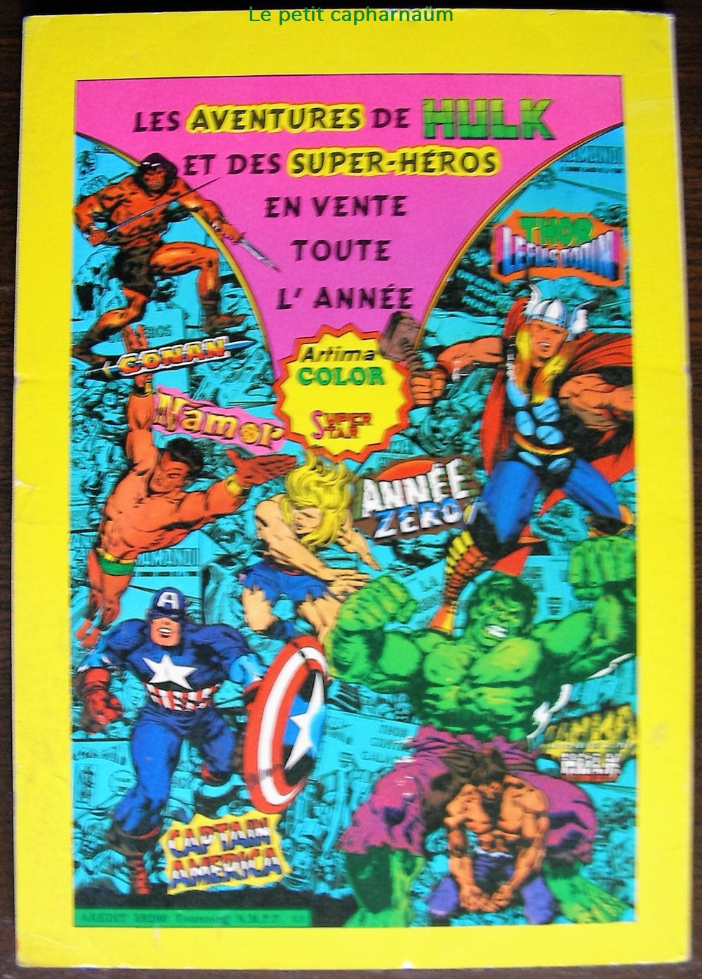 Captain america (Aredit) - 09 - L'hydre démasqué - EO 1980 livres bd revues comics captain america aredit 09 hydre demasque eo 1980