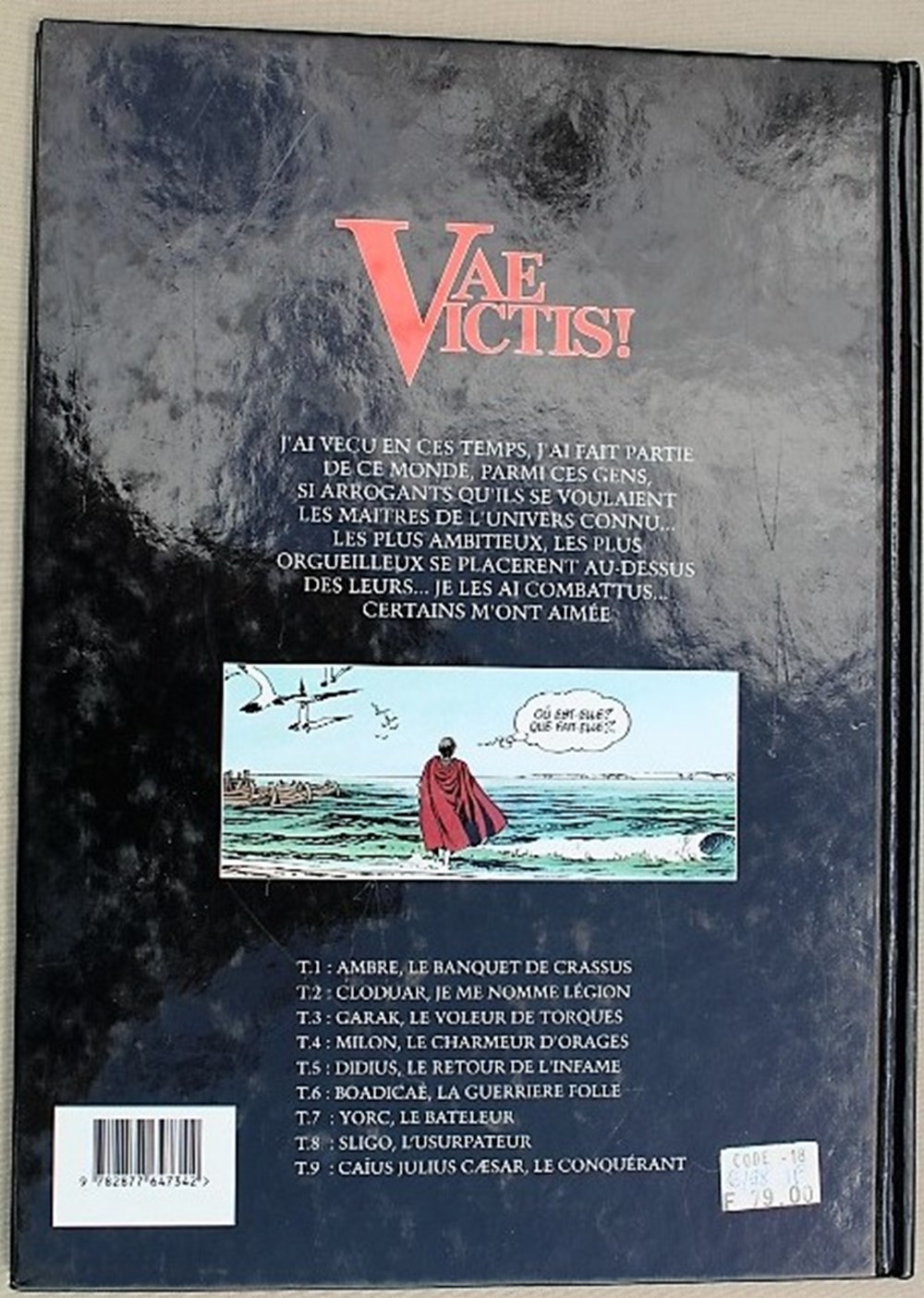 Vae Victis - 09 - Caïus Julius Caesar, le conquérant - EO 1998 livres bd revues bandes dessinees vae victis 09 caius julius caesar le conquerant eo 1998