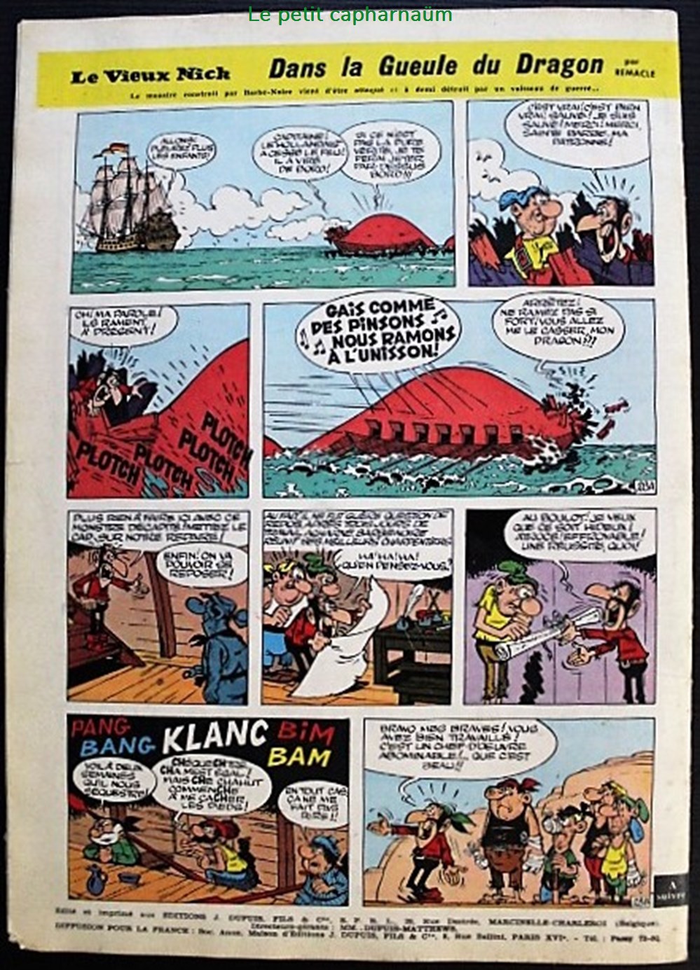 Spirou - 1233 livres bd revues spirou 1233