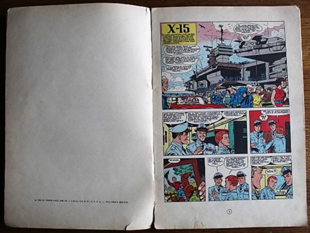 Buck Danny - 31 - X-15 - EO 1965 3 livres bd revues bandes dessinees buck danny 31 x 15 eo 1965