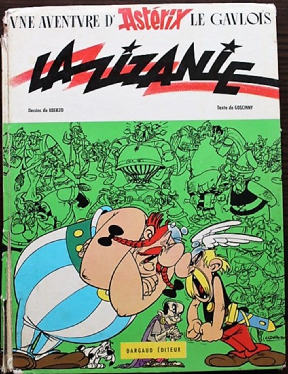 livres bd revues bandes dessinees album asterix 15 la zizanie eo 1970