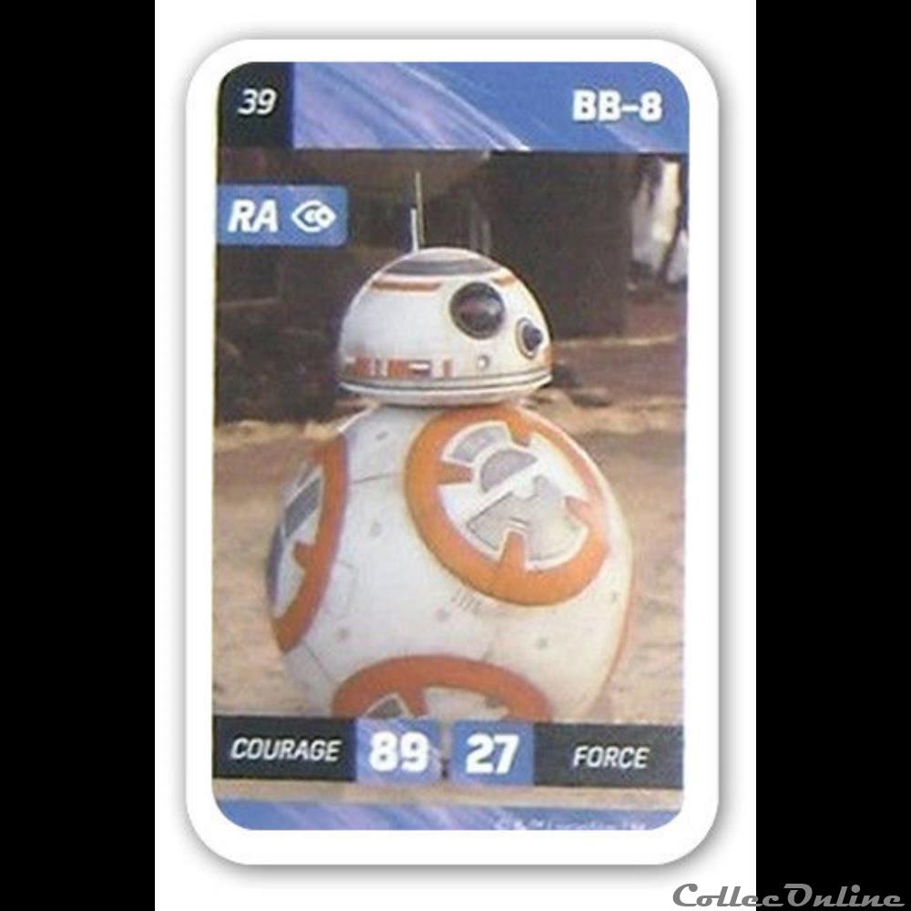 39 - BB-8 jeux jouet jeu de carte a collectionner 39 bb 8