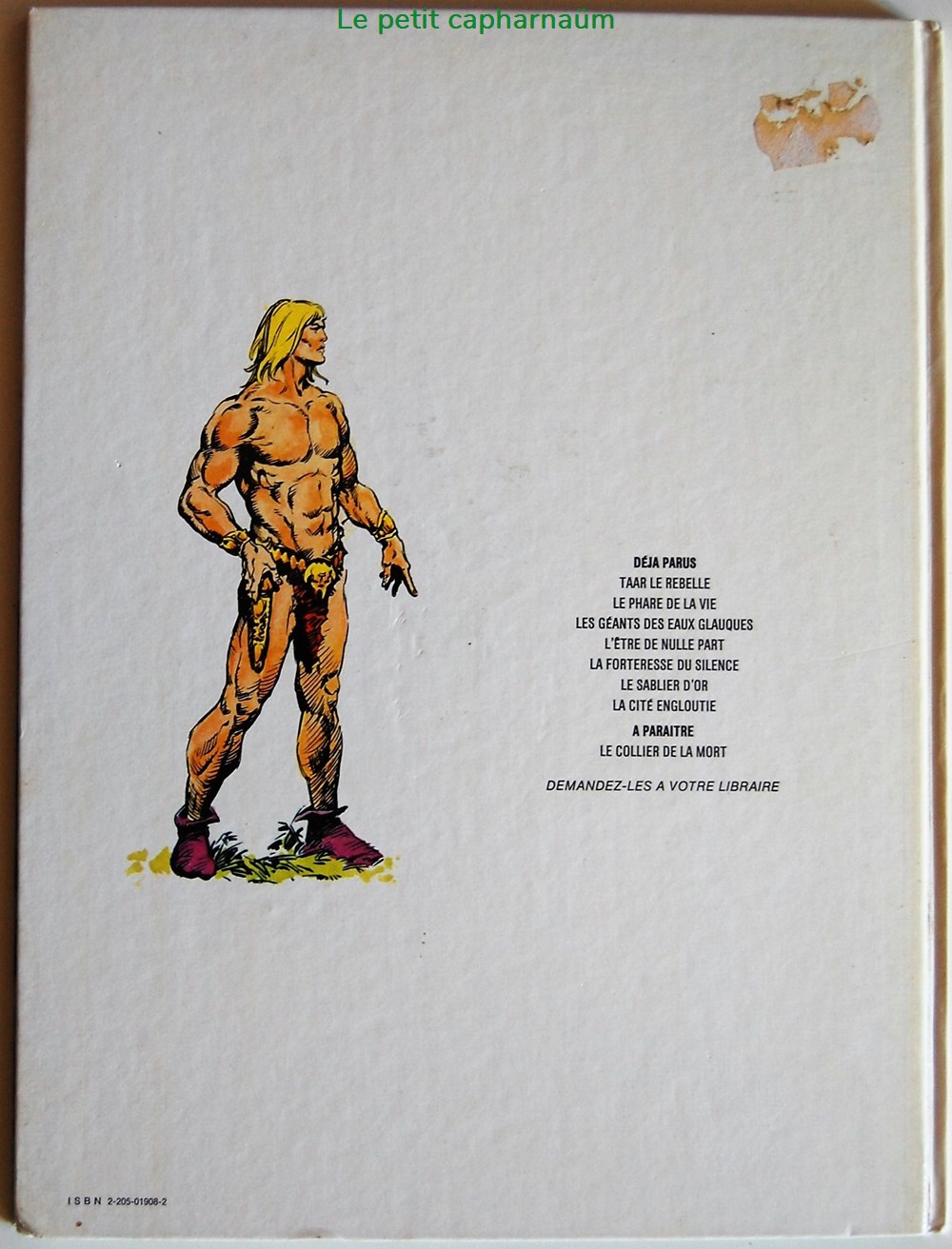 Taar - 07 - La cité engloutie - EO 1981 livres bd revues bandes dessinees taar 07 la cite engloutie eo 1981