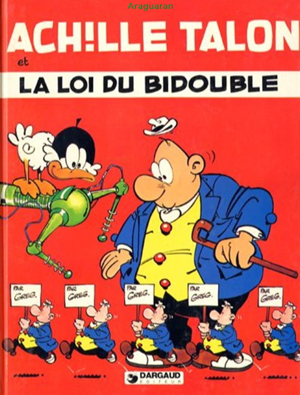 Album - Achille Talon - 29 - La loi du Bidouble livres bd revues bandes dessinees album achille talon 29 la loi du bidouble