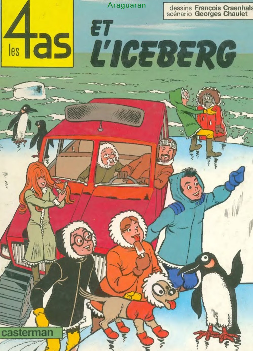 Album - 4 as (Les) - 19 - Les 4 as et l'iceberg livres bd revues bandes dessinees album 4 as les 19 les 4 as et iceberg