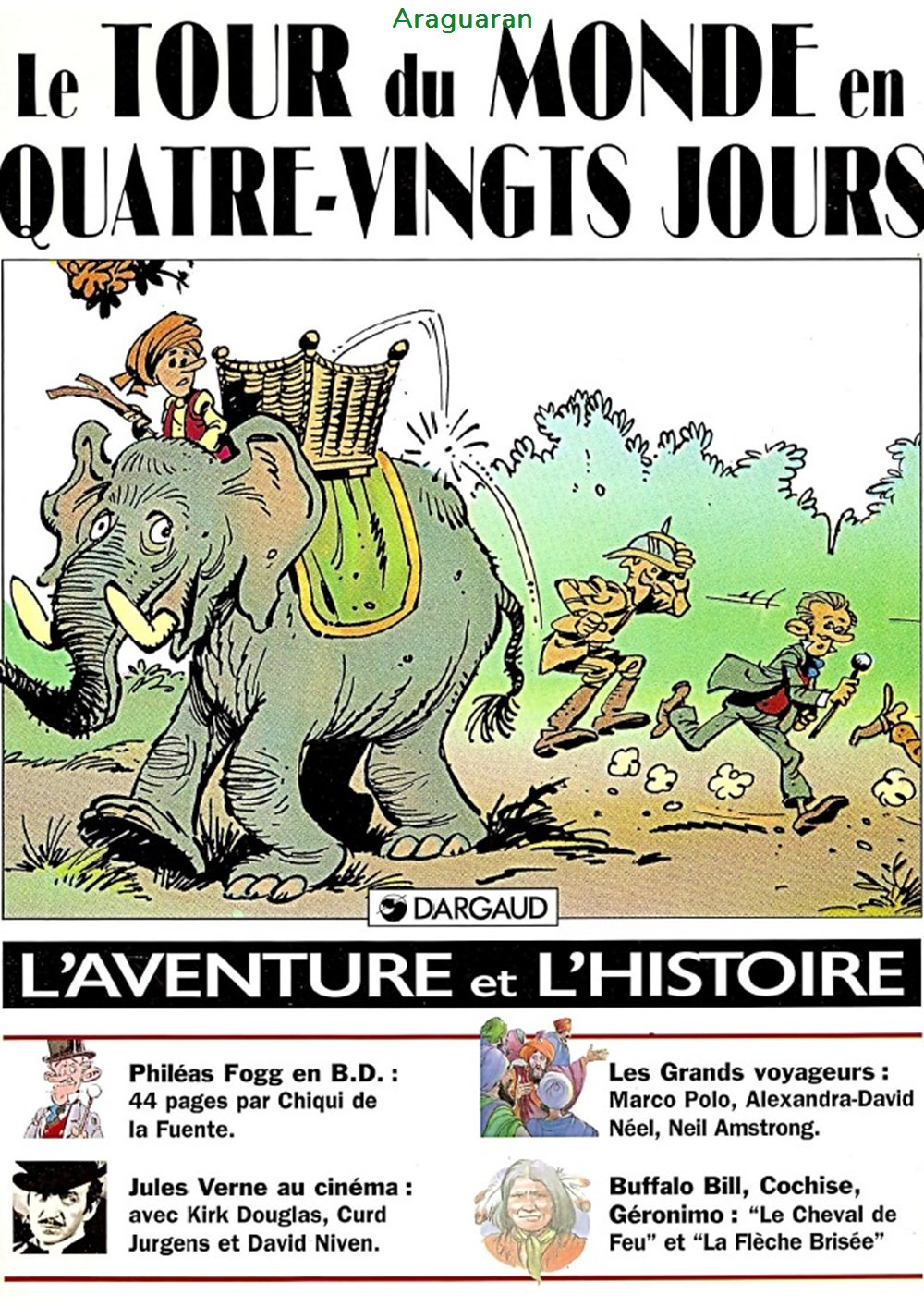 Aventure et l'histoire (L') - 03 - Le tour du monde en 80 jours livres bd revues bandes dessinees aventure et histoire l 03 le tour du monde en 80 jours
