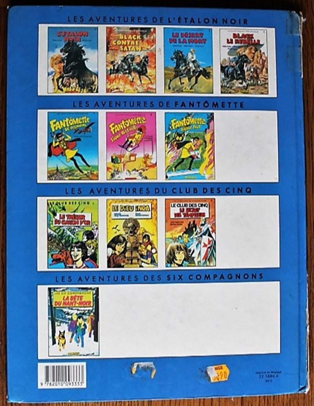 L'étalon noir - 04 - Black le rebelle - EO 1984 livres bd revues bandes dessinees l etalon noir 04 black le rebelle eo 1984