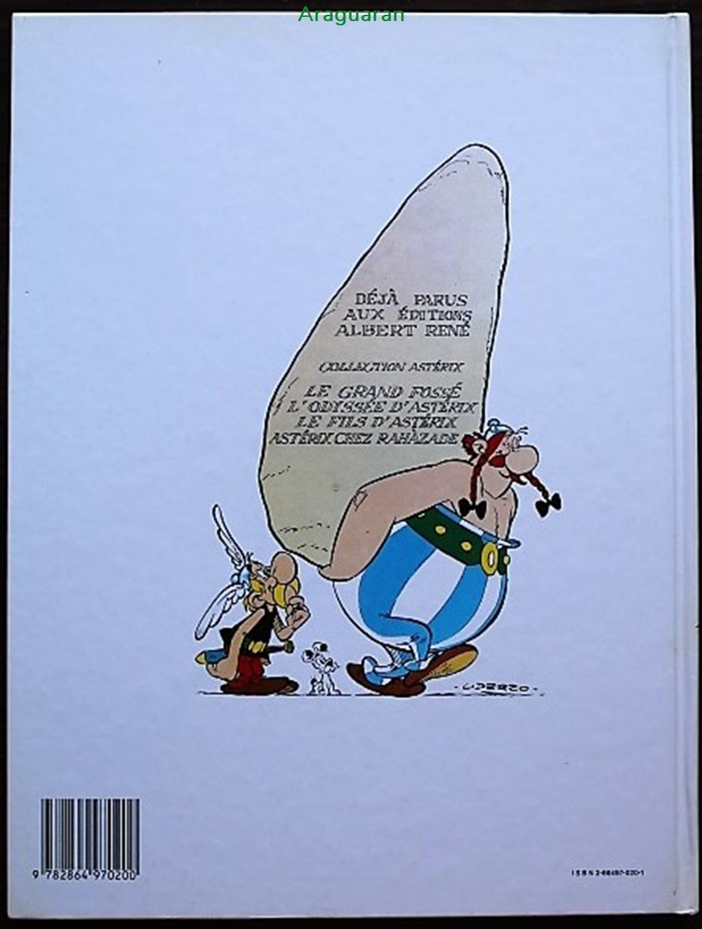 livres bd revues bandes dessinees album asterix 28 asterix chez rahazade eo 1987