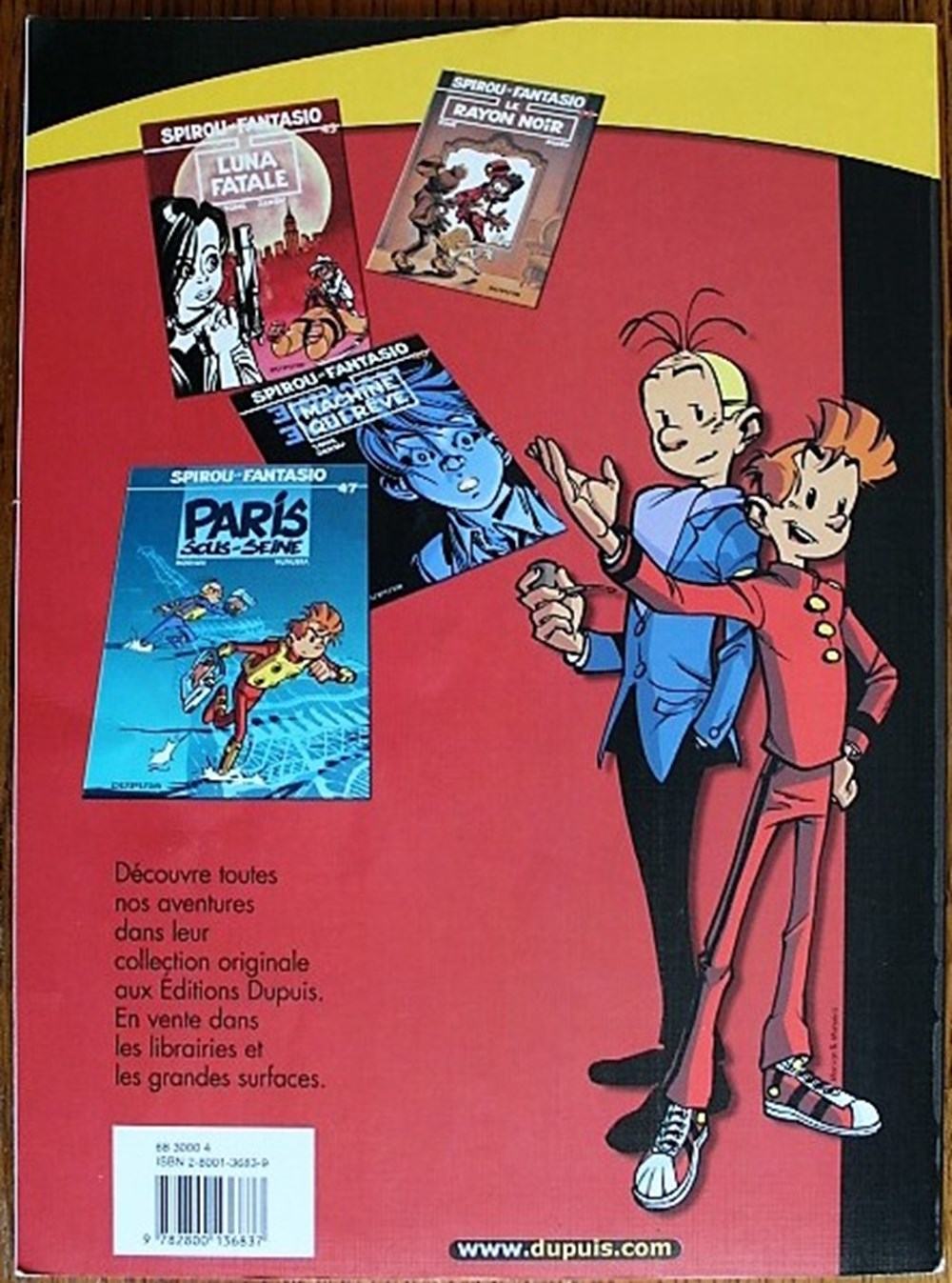 Spirou et Fantasio - 26 - Du cidre pour les étoiles - Rééd. 2005 livres bd revues bandes dessinees spirou et fantasio 26 du cidre pour les etoiles reed 2005