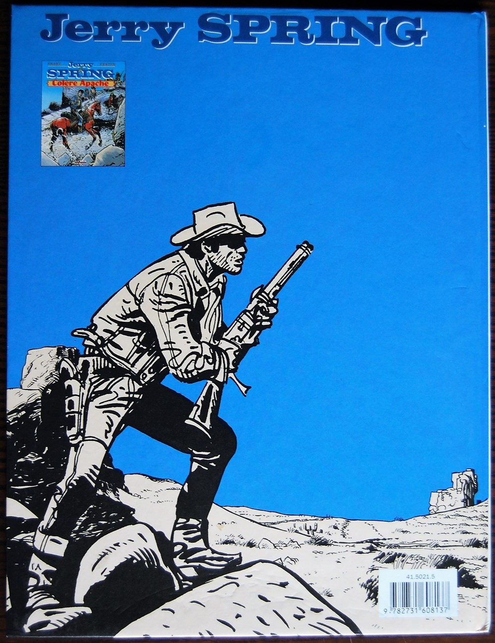Jerry Spring - 22 - Colère apache - EO 1990 livres bd revues bandes dessinees jerry spring 22 colere apache eo 1990
