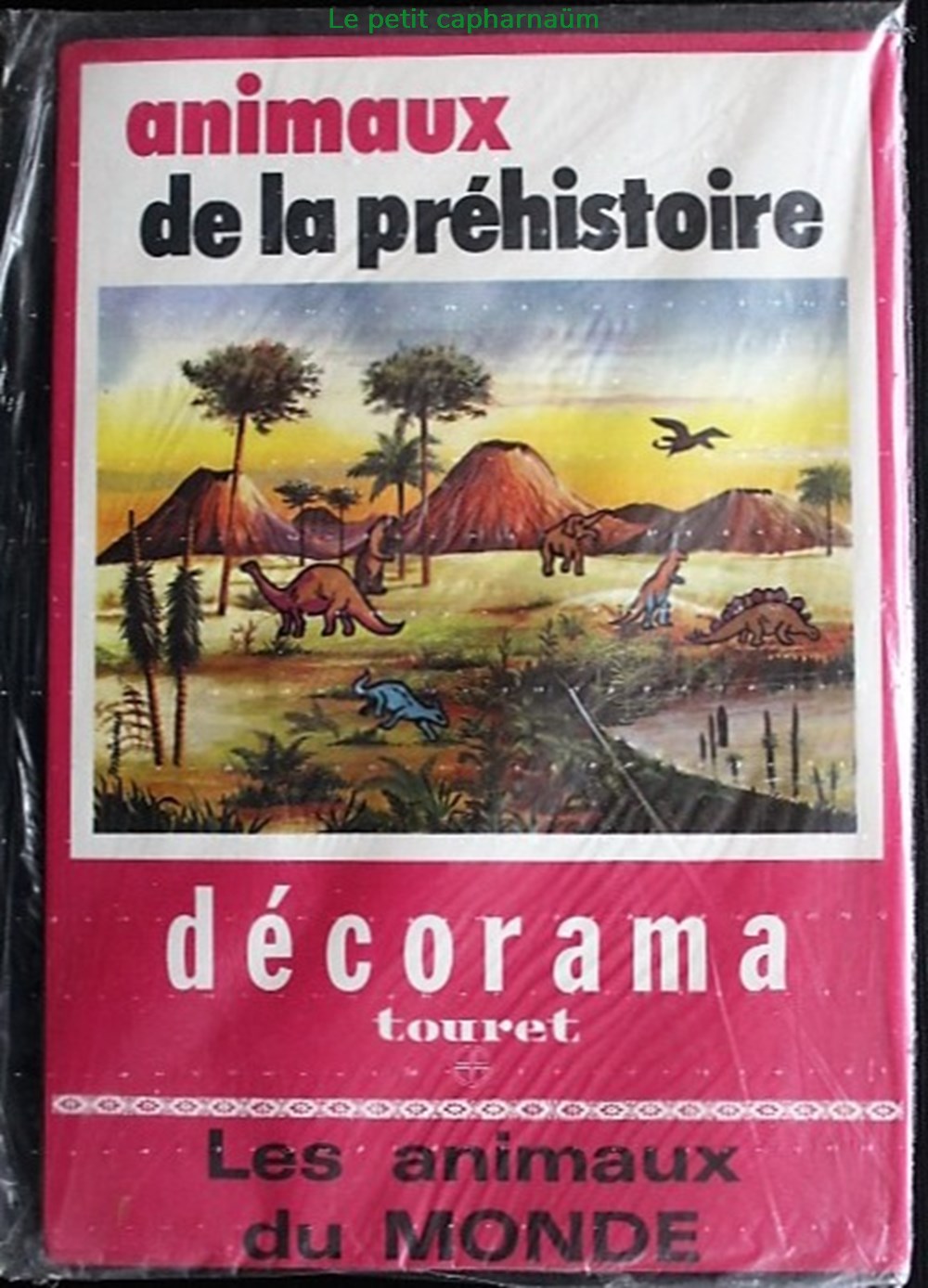Décorama - Touret - Les animaux du monde - Animaux de la préhistoire divers decorations magnets autocollants decalcomanies decorama touret les animaux du monde animaux de la prehistoire