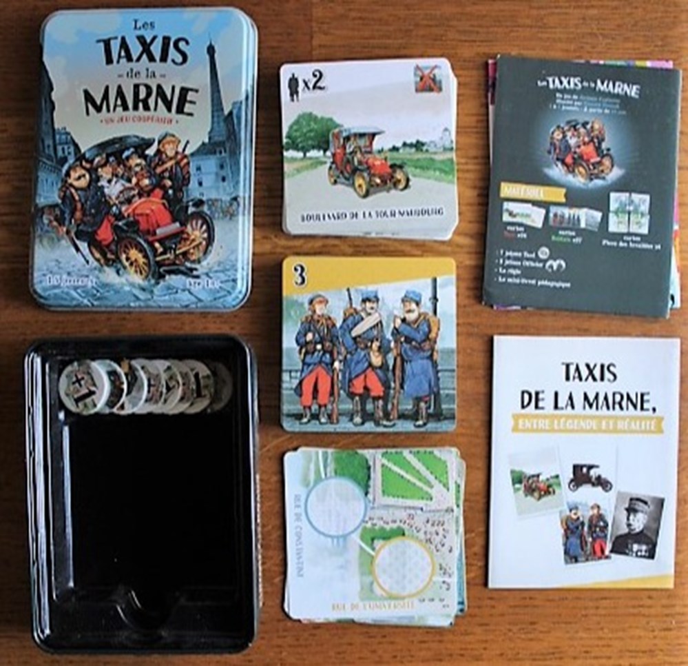 Taxis de la Marne (Les) jeux societe jouets jeu tuiles taxis de la marne les