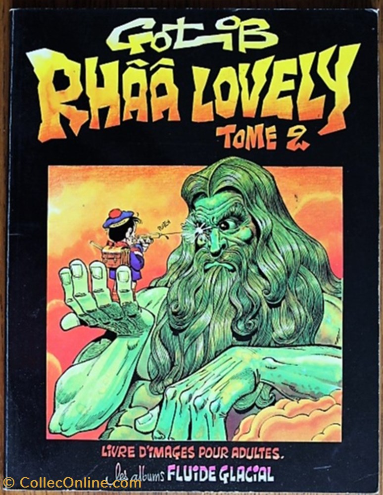 Gotlib - Rhââ Lovely - 2 - Rééd. 1980 livres bd revues bandes dessinees gotlib rhaa lovely 2 reed 1980