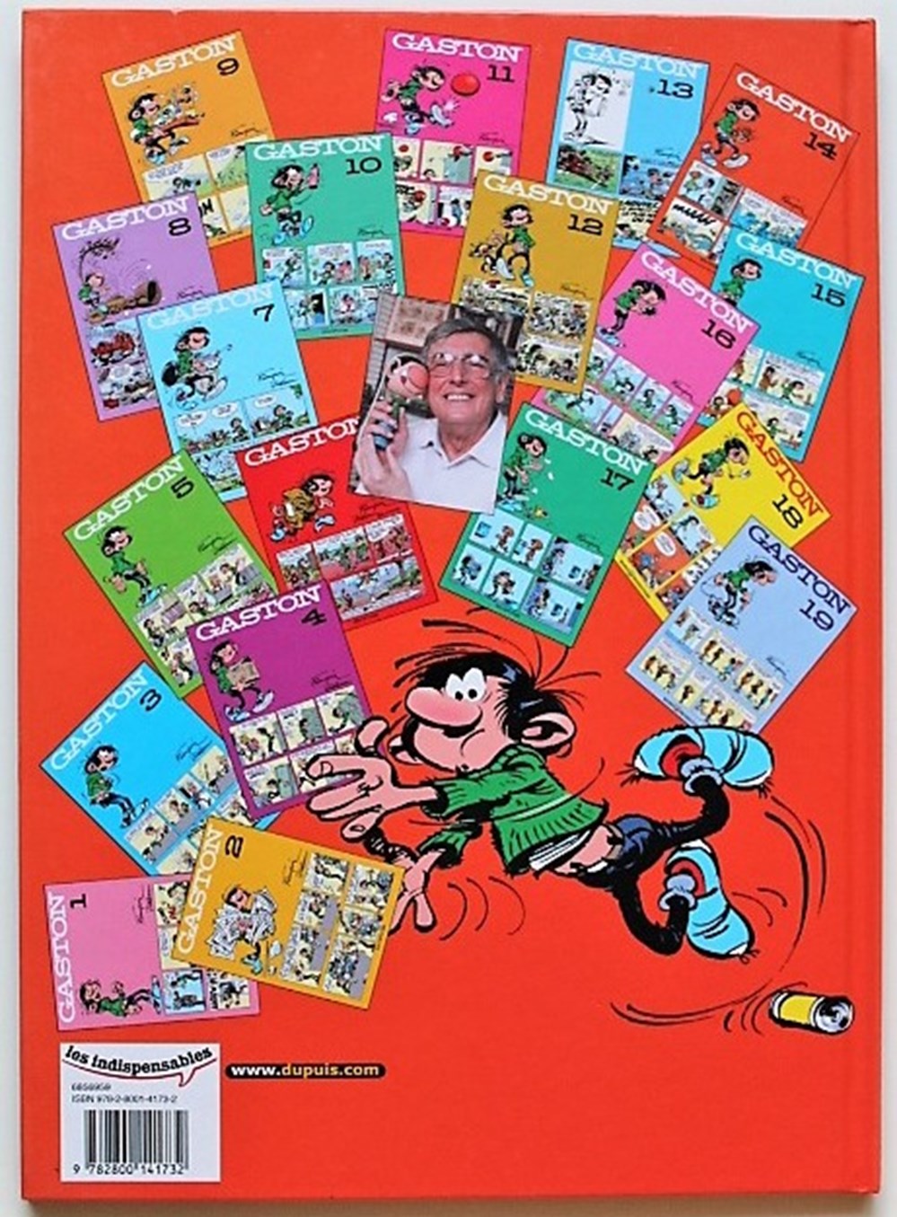 Gaston - Edition 40° anniversaire - 14 - Rééd. 2008 livres bd revues bandes dessinees gaston edition 40 anniversaire 14 reed 2008
