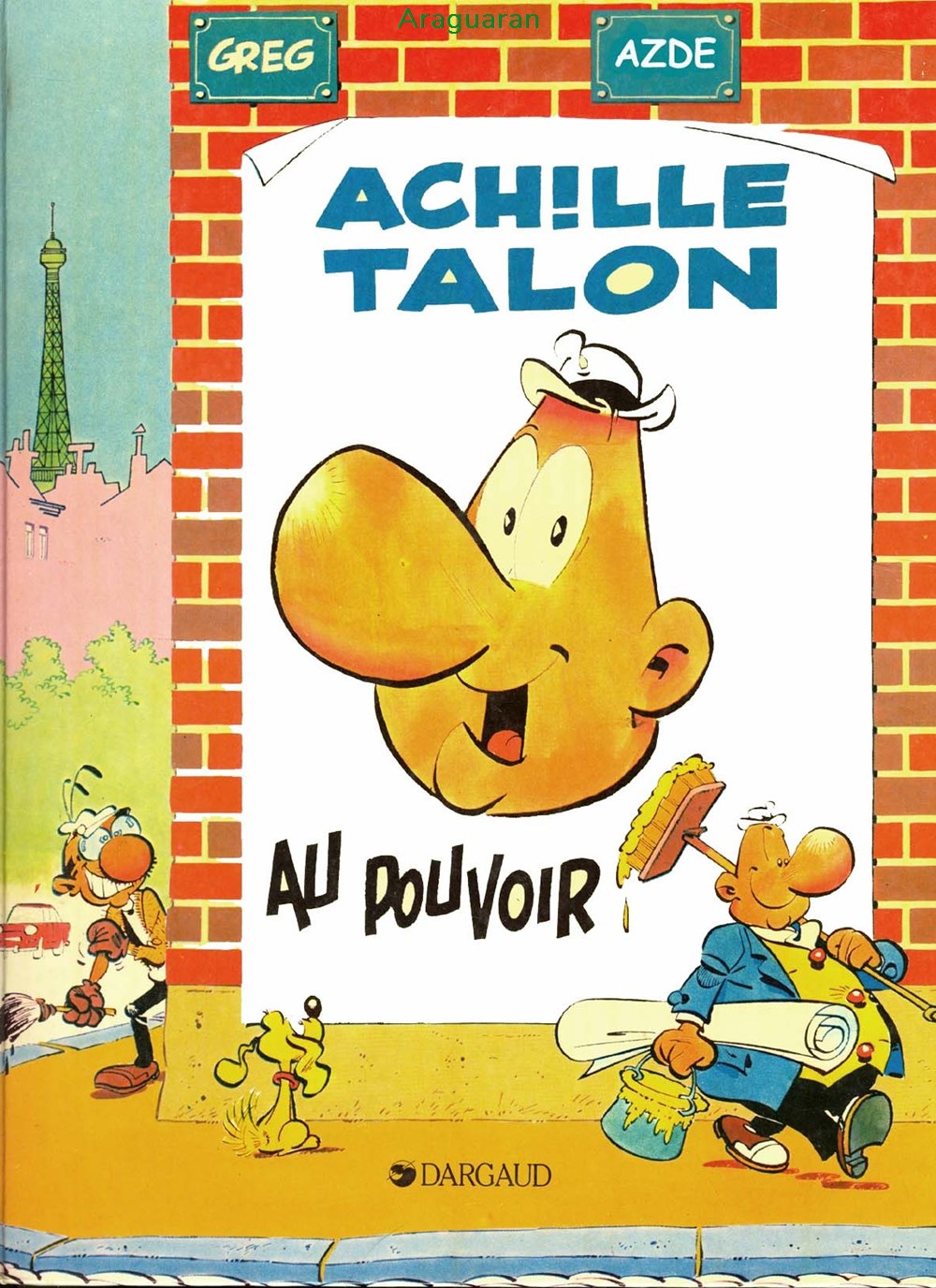 Album - Achille Talon - 06 - Achille Talon au pouvoir livres bd revues bandes dessinees album achille talon 06 achille talon au pouvoir